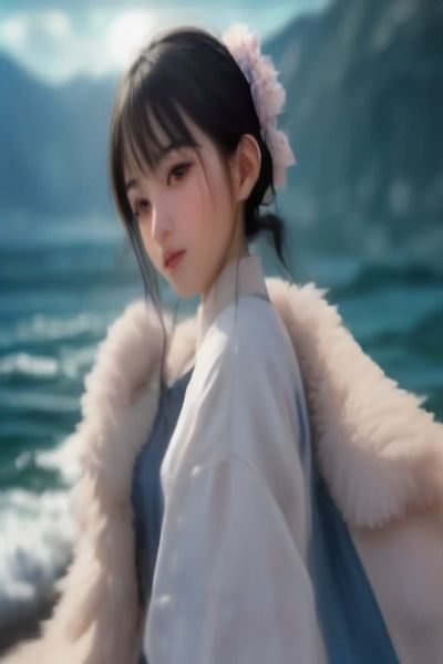 红果短剧《她的逆袭人生》竖版海报，女主角都市背景下自信站立，橙色调光线烘托逆袭气场