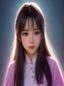 红果短剧《总裁的秘密契约》封面，甜宠题材男女主角近距离对视，浪漫氛围